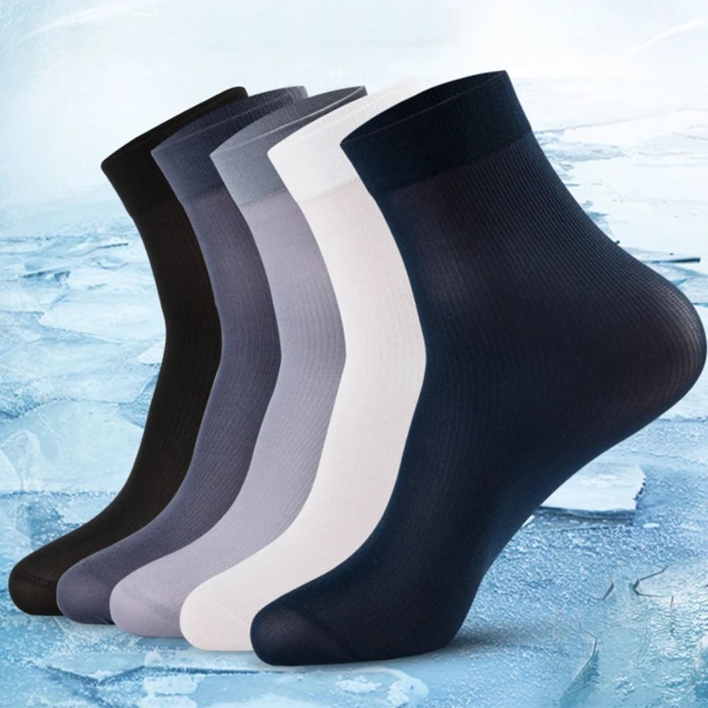Silk Sock Bamboo - 10 paires de chaussettes pour hommes,