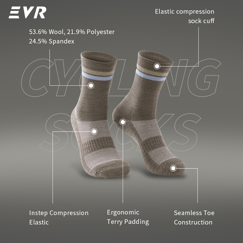 Chaussettes de cyclisme en lai - Wool Hiking Sock avis et prix